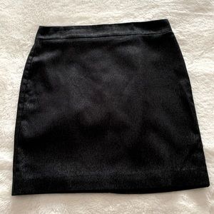 Black pencil skirt